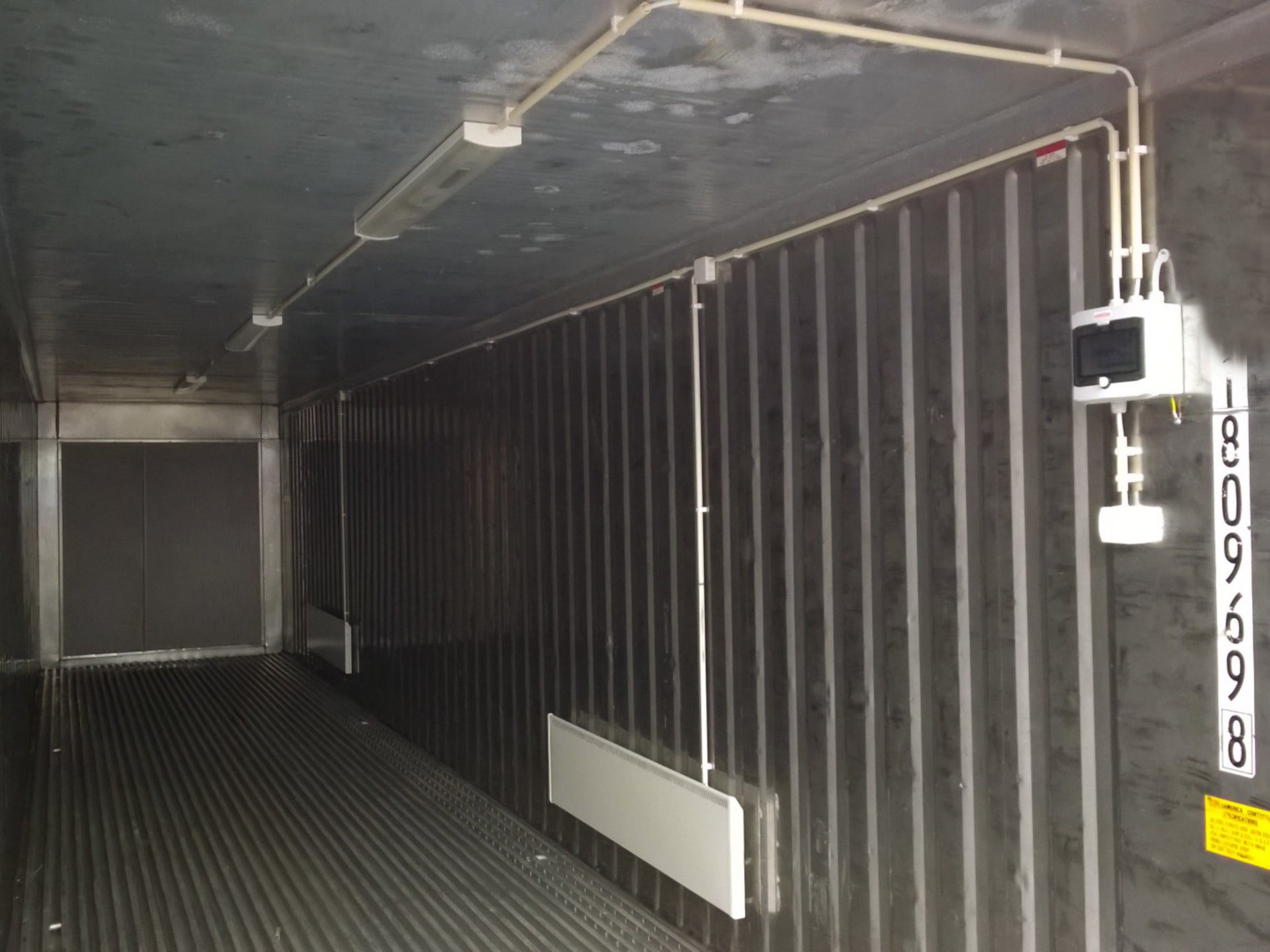 40′HC insulated container, ex-reefer